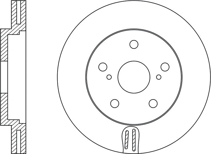 DISC ROTOR-TOYOTA RAV4 06-UP  43512-42050