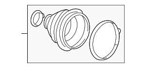 75430-N0574 AXLE BOOT