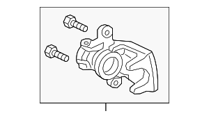 41001-1W600 RH-BRAKE CALIPER-PATHFINDER PICK-UP 2000-UP FRONT3