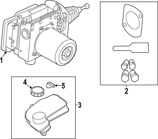 47201-02490 BMC ASSY-COROLLA 08-13